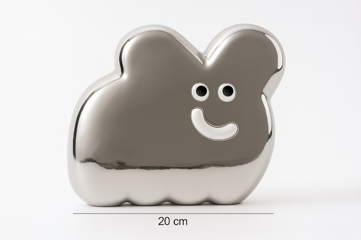 elephant, ceramic, chrome