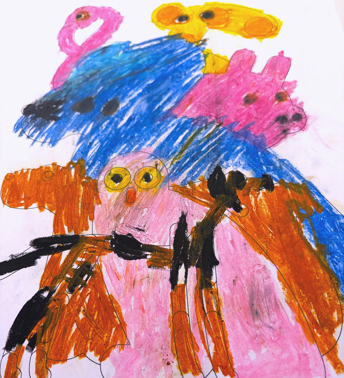 Linelobs – Fan Art Lobmob Wachsmalstift Kids